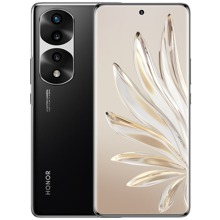 Honor 70 Pro 5G SDY-AN00, 54MP Cameras, 8GB+256GB, China Version, Triple Back Cameras, Screen Fingerprint Identification, 6.78 inch Magic UI 6.1 Dimensity 8000 Octa Core up to 2.75GHz, Network: 5G, OTG, NFC, Not Support Google Play(Jet Black)