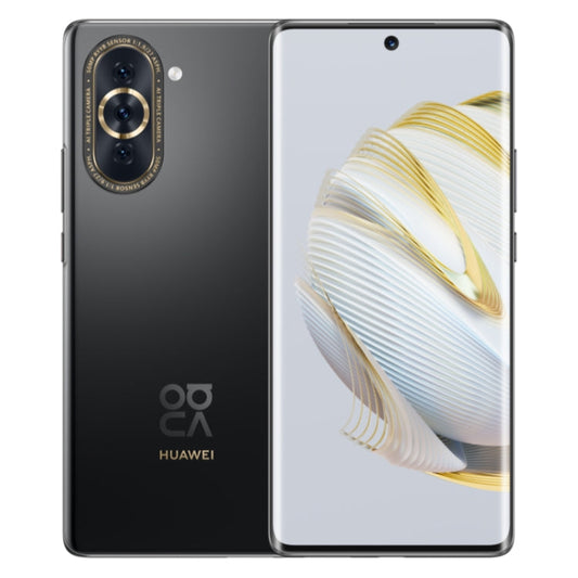Huawei nova 10 4G NCO-AL00,128GB, 60MP Front Camera, China Version, Triple Back Cameras, In-screen Fingerprint Identification, 6.67 inch HarmonyOS 2 Qualcomm Snapdragon 778G 4G Octa Core up to 2.42GHz, Network: 4G, OTG, NFC, Not Support Google Play(Black)