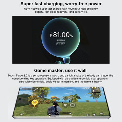 Huawei nova 10 4G NCO-AL00,128GB, 60MP Front Camera, China Version, Triple Back Cameras, In-screen Fingerprint Identification, 6.67 inch HarmonyOS 2 Qualcomm Snapdragon 778G 4G Octa Core up to 2.42GHz, Network: 4G, OTG, NFC, Not Support Google Play(Green)