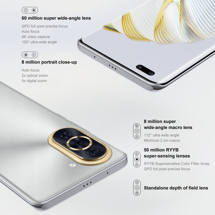 Huawei nova 10 Pro 4G GLA-AL00, 256GB, 60MP Front Camera, China Version