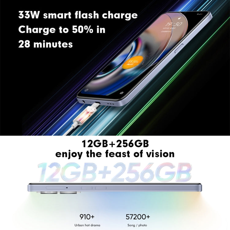 Realme V23 5G, 48MP Camera, 12GB+256GB, Dual Back Cameras, Side Fingerprint Identification, 5000mAh Battery, 6.58 inch Realme UI 3.0 / Android 12 MediaTek Dimensity 810 Octa Core up to 2.4GHz, Network: 5G, Support Google Play(Black)