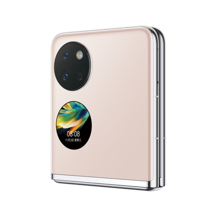HUAWEI Pocket S 128GB BAL-AL60, 40MP Camera, China Version, Dual Back Cameras, Side Fingerprint Identification, 6.9 inch + 1.04 inch HarmonyOS 3.0 Snapdragon 778G Octa Core up to 2.42GHz, Network: 4G, OTG, NFC, Not Support Google Play(Pink)
