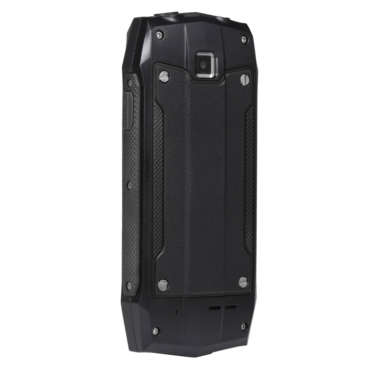 Téléphone portable durci Rugtel R1C, étanche IP68, résistant à la poussière et aux chocs, écran de 2,4 pouces, MTK6261D, batterie de 2000 mAh, SOS, FM, double SIM (Noir)
