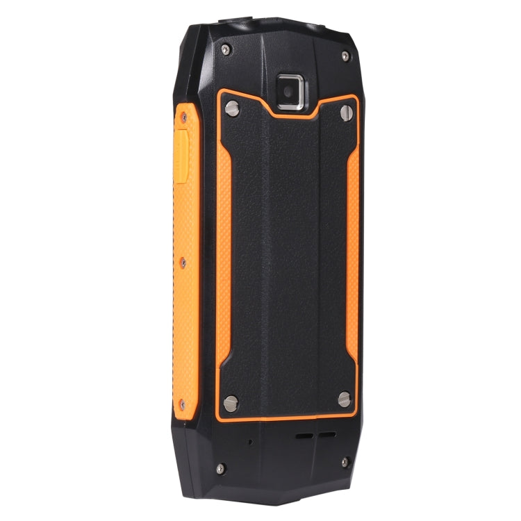 Rugtel R1C Rugged Phone, IP68 Waterproof Dustproof Shockproof, 2.4 inch, MTK6261D, 2000mAh Battery, SOS, FM, Dual SIM(Orange)