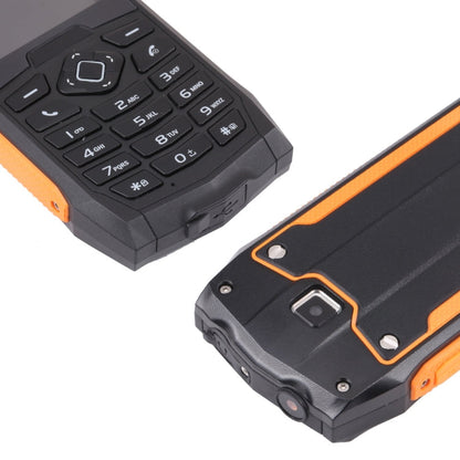 Rugtel R1C Rugged Phone, IP68 Waterproof Dustproof Shockproof, 2.4 inch, MTK6261D, 2000mAh Battery, SOS, FM, Dual SIM(Orange)