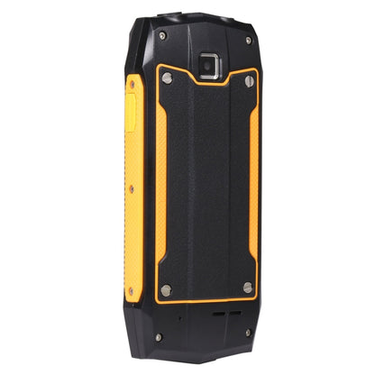 Rugtel R1C Rugged Phone, IP68 Waterproof Dustproof Shockproof, 2.4 inch, MTK6261D, 2000mAh Battery, SOS, FM, Dual SIM(Yellow)