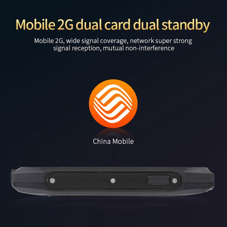 Rugtel R1D Rugged Phone, IP68 Waterproof Dustproof Shockproof, 2.4 inch, MTK6261D, 2000mAh Battery, Loud Box Speaker, FM, Network: 2G, Dual SIM (Black)