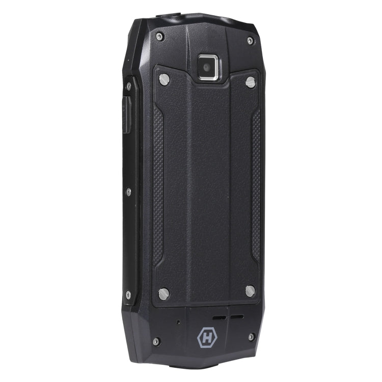 Rugtel R1D Rugged Phone, IP68 Waterproof Dustproof Shockproof, 2.4 inch, MTK6261D, 2000mAh Battery, Loud Box Speaker, FM, Network: 2G, Dual SIM (Black)