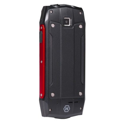 Rugtel R1D Rugged Phone, IP68 Waterproof Dustproof Shockproof, 2.4 inch, MTK6261D, 2000mAh Battery, Loud Box Speaker, FM, Network: 2G, Dual SIM (Red)
