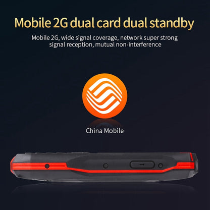 Rugtel R2C Rugged Phone, IP68 Waterproof Dustproof Shockproof, 2.4 inch, MTK6261D, 2500mAh Battery, SOS, FM, Dual SIM(Red)