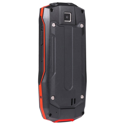 Rugtel R2C Rugged Phone, IP68 Waterproof Dustproof Shockproof, 2.4 inch, MTK6261D, 2500mAh Battery, SOS, FM, Dual SIM(Red)