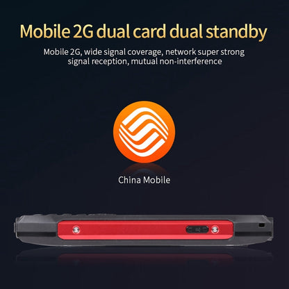 Rugtel R3C Rugged Phone, IP68 Waterproof Dustproof Shockproof, 2.8 inch, MTK6261D, 2000mAh Battery, SOS, FM, Dual SIM(Red)