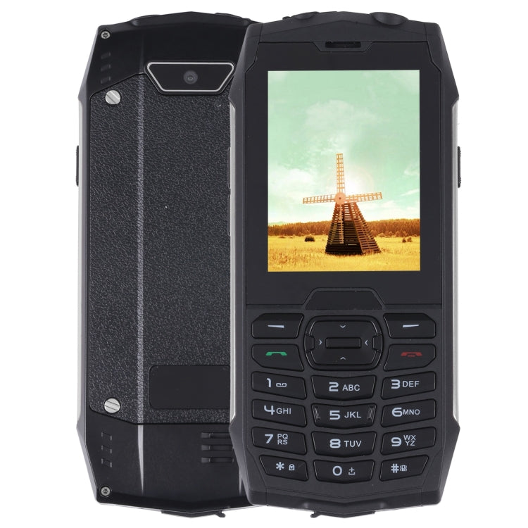 Rugtel R3C Rugged Phone, IP68 Waterproof Dustproof Shockproof, 2.8 inch, MTK6261D, 2000mAh Battery, SOS, FM, Dual SIM(Silver)
