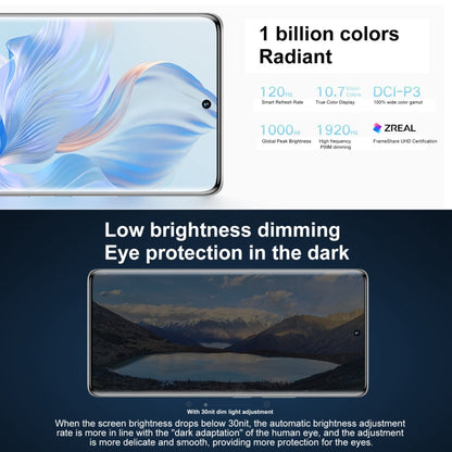 Honor 80 5G ANN-AN00, 160MP Cameras, 8GB+256GB, China Version, Triple Back Cameras, Screen Fingerprint Identification, 6.67 inch Magic UI 7.0 Qualcomm Snapdragon 782G Octa Core up to  2.7GHz, Network: 5G, OTG, NFC, Not Support Google Play(Pink)