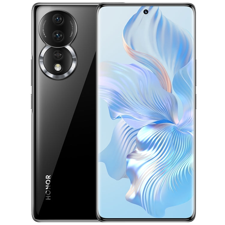 Honor 80 5G ANN-AN00, 160MP Cameras, 12GB+256GB, China Version, Triple Back Cameras, Screen Fingerprint Identification, 6.67 inch Magic UI 7.0 Qualcomm Snapdragon 782G Octa Core up to  2.7GHz, Network: 5G, OTG, NFC, Not Support Google Play (Jet Black)