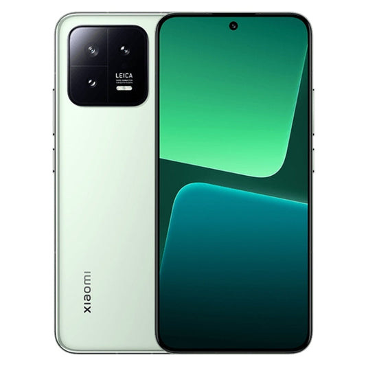 Xiaomi 13, 50MP Camera, 12GB+256GB, Triple Back Cameras, 6.36 inch In-screen Fingerprint Identification MIUI 14 Qualcomm Snapdragon 8 Gen 2 Octa Core up to 3.2GHz, Network: 5G, NFC, Wireless Charging Function(Green)