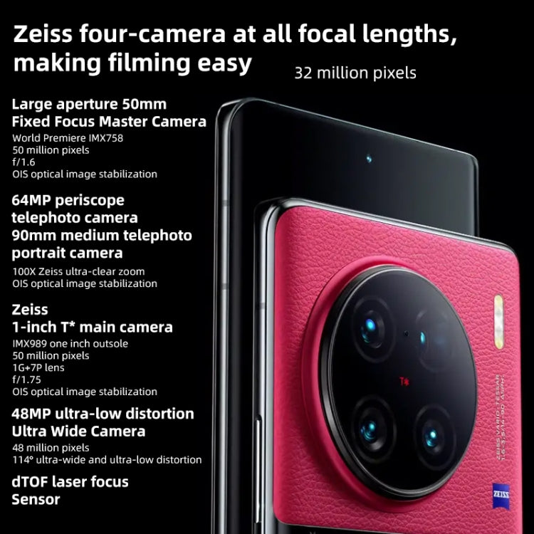 vivo X90 Pro+ 5G, 64MP Camera, 12GB+256GB