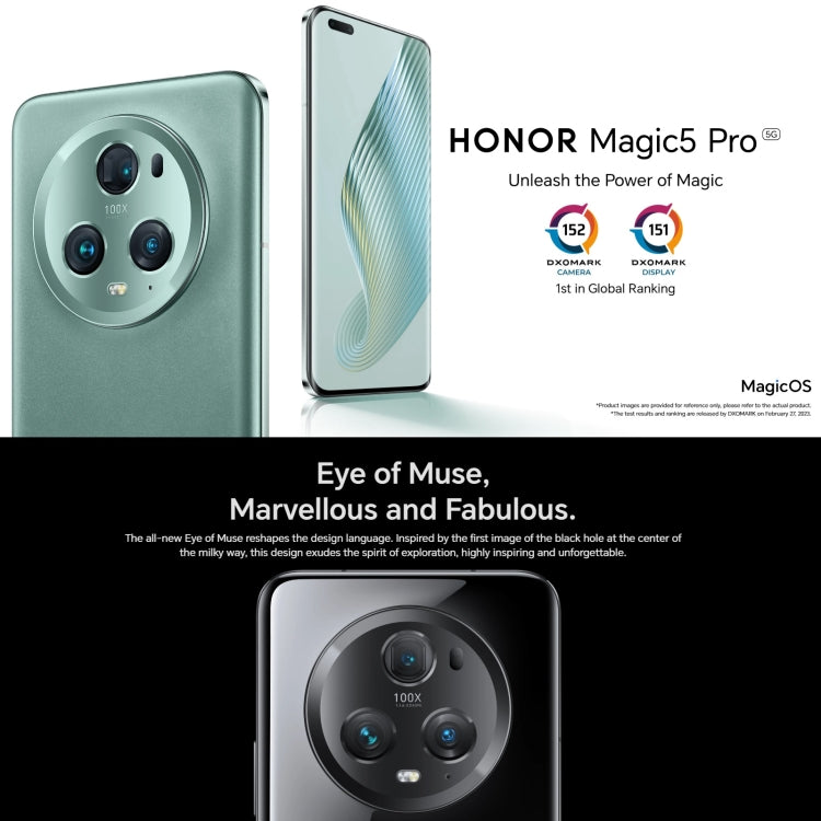 Honor Magic5 Pro 5G PGT-AN10, 50MP Camera, 16GB+512GB, China Version