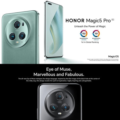 Honor Magic5 Pro 5G PGT-AN10, 50MP Camera, 16GB+512GB, China Version