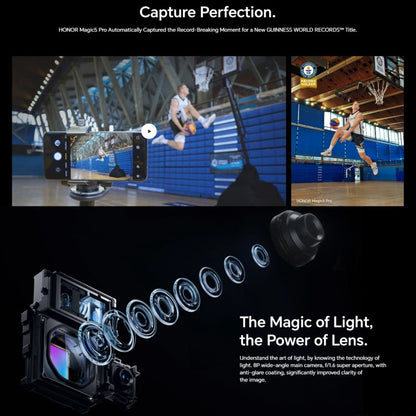 Honor Magic5 Pro 5G PGT-AN10, 50MP Camera, 16GB+512GB, China Version