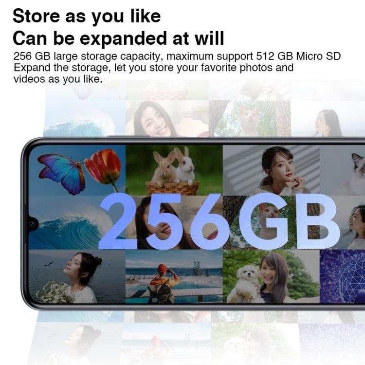Huawei Enjoy 60 256GB MGA-AL40,  48MP Cameras, China Version, Dual Back Cameras, Face ID & Side Fingerprint Identification, 6000mAh Battery, 6.75 inch HarmonyOS 3.0 Octa Core, Network: 4G, OTG, Not Support Google Play(Black)