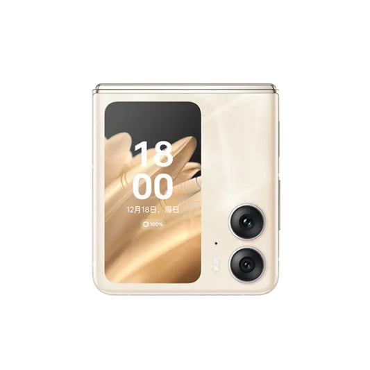 OPPO Find N2 Flip 16GB+512GB, 50MP Camera, Chinese Version, Dual Rear Cameras, Face ID & Side Fingerprint Identification, 6.8 inch + 3.26 inch Screen, ColorOS 13 Dimensity 9000+ Octa Core up to 3.2GHz, Support Google Play(Gold)