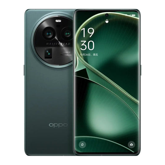 OPPO Find X6 Pro 5G, 16GB+256GB, 50MP Camera, Chinese Version, Triple Rear Cameras, 6.82 inch ColorOS 13.1 Qualcomm Snapdragon 8 Gen 2 Octa Core up to 3.187GHz, Network: 5G, Support Google Play(Green)