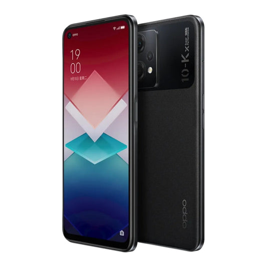 OPPO K10x 5G, 12GB+256GB, 64MP Camera, Chinese Version, Triple Rear Cameras, Side Fingerprint Identification, 6.59 inch ColorOS 12.1 Qualcomm Snapdragon 695 Octa Core up to 2.2GHz, Network: 5G, Support Google Play(Black)