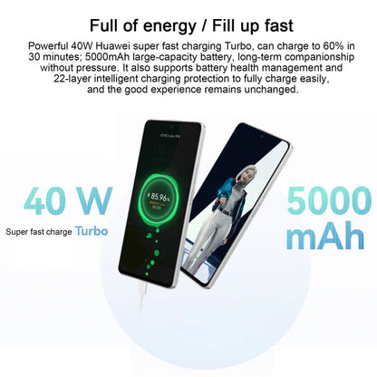 Huawei Enjoy 60 Pro 256GB MAO-AL00, China Version, Dual Back Cameras, Side Fingerprint Identification, 5000mAh Battery, 6.8 inch HarmonyOS 3.0 Qualcomm Snapdragon 680 Octa Core, Network: 4G, OTG, Not Support Google Play (Cyan)