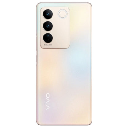 vivo S16 5G, 64MP Camera, 8GB+256GB, Triple Back Cameras, Srceen Fingerprint Identification, 4600mAh Battery, 6.78 inch Android 13 OriginOS 3 Qualcomm Snapdragon 870 Octa Core up to 3.2GHz, OTG, NFC, Network: 5G (Gold)