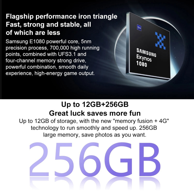 vivo S16e 5G, 50MP Camera, 12GB+256GB, Triple Back Cameras, Srceen Fingerprint Identification, 4600mAh Battery, 6.62 inch Android 11 OriginOS Ocean Exynos 1080 Octa Core up to 2.8GHz, OTG, NFC, Network: 5G(Purple)