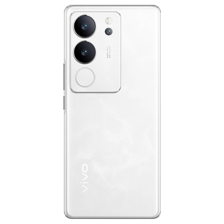 vivo S17 Pro 5G, appareil photo 50MP, 12Go+512Go, triple caméra arrière, identification d'empreintes digitales sous l'écran, batterie 4600mAh, Android 13 OriginOS 3 de 6,78 pouces, Dimensity 8200 Octa Core jusqu'à 3,1GHz, OTG, NFC, Réseau: 5G (Blanc)