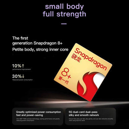 vivo X Flip 5G, 50MP Camera, 12GB+256GB, Dual Back Cameras, Side Fingerprint Identification, 4400mAh Battery, 6.74 inch + 3.0 inch Android 13.0 OriginOS 3 Qualcomm Snapdragon 8+ Gen1 Octa Core up to 3.0GHz, NFC, OTG, Network: 5G (Black)
