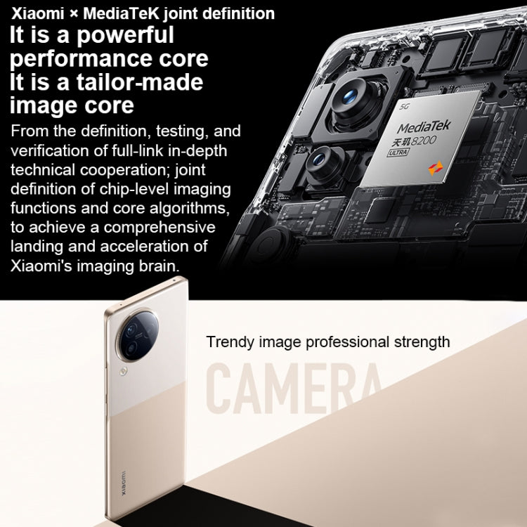 Xiaomi Civi 3 5G, 50MP Camera, 12GB+256GB, Triple Back Cameras + Dual Front Cameras, In-screen Fingerprint Identification, 4500mAh Battery, 6.55 inch MIUI 14 Dimensity 8200-Ultra Octa Core 4nm up to 3.1GHz, Network: 5G, NFC (Mint Green)