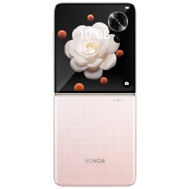 Honor Magic V Flip, 12GB+1TB, 6.8 inch + 4.0 inch Screen MagicOS 8.0 Snapdragon 8+ Gen 1 Octa Core, Network: 5G, NFC, OTG (Pink)