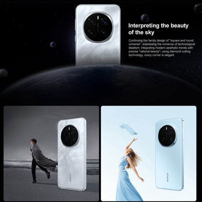 Honor Magic7 Pro, 12GB+256GB, Screen Fingerprint, 6.8 inch MagicOS 9.0 / Android 15 Snapdragon 8 Elite 3nm Octa Core, Network: 5G, NFC, OTG, Support Google Play (Blue)