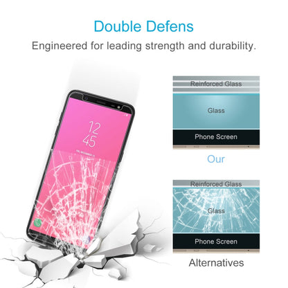 9H 2.5D Tempered Glass Film for Galaxy J8 (2018)