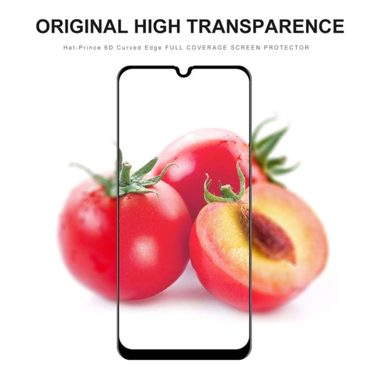 ENKAY Hat-Prince 0.26mm 9H 6D Curved Full Screen Tempered Glass Film for Galaxy A30 / A50 (Black)