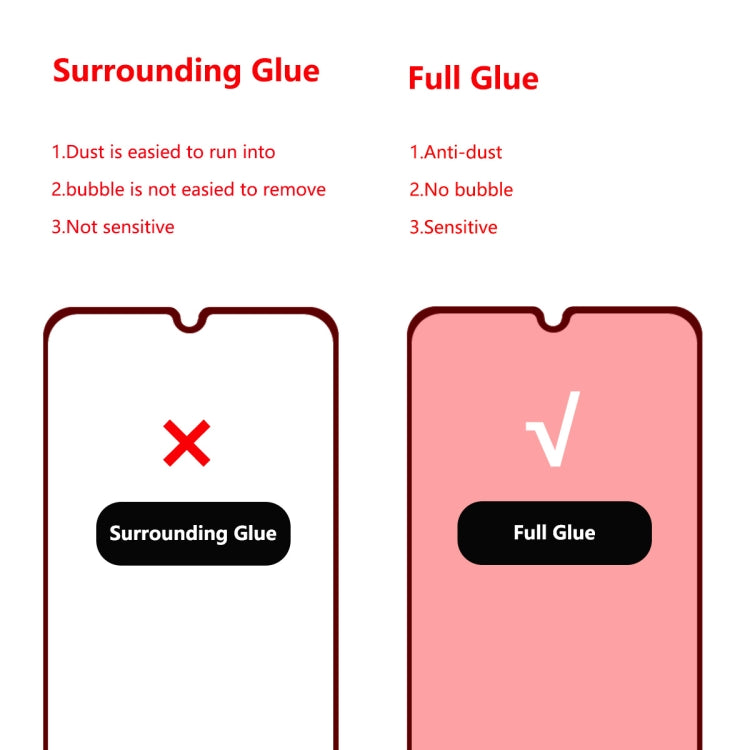 ENKAY Hat-Prince 0.26mm 9H 2.5D Curved Edge Tempered Glass Film for Galaxy A30 / A50