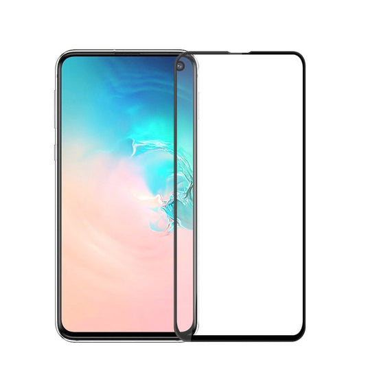 Film de protection en verre trempé incurvé 3D anti-explosion MOFI 9H pour Galaxy S10e (Noir)