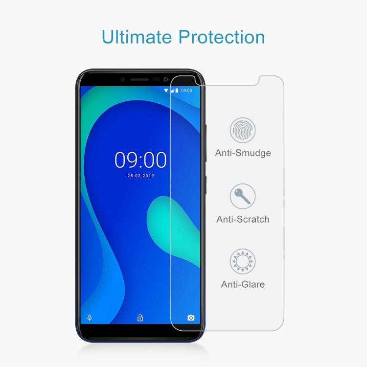 0.26mm 9H 2.5D Tempered Glass Film for Wiko Y80