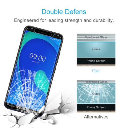 0.26mm 9H 2.5D Tempered Glass Film for Wiko Y80