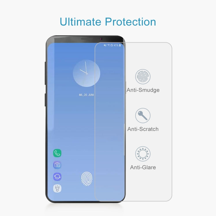 0.26mm 9H 2.5D Explosion-proof Tempered Glass Film for Galaxy S10,Screen Fingerprint Unlocking is Not Supported