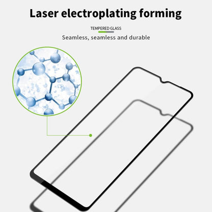 Film de protection en verre trempé MOFI 9H 2.5D plein écran pour Galaxy A20E (Noir)