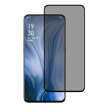 Film en verre trempé anti-espion pleine couverture pour OPPO Reno