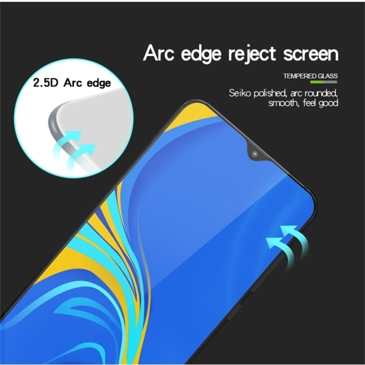 MOFI 9H 2.5D Full Screen Tempered Glass Film for Galaxy A10 (Black)