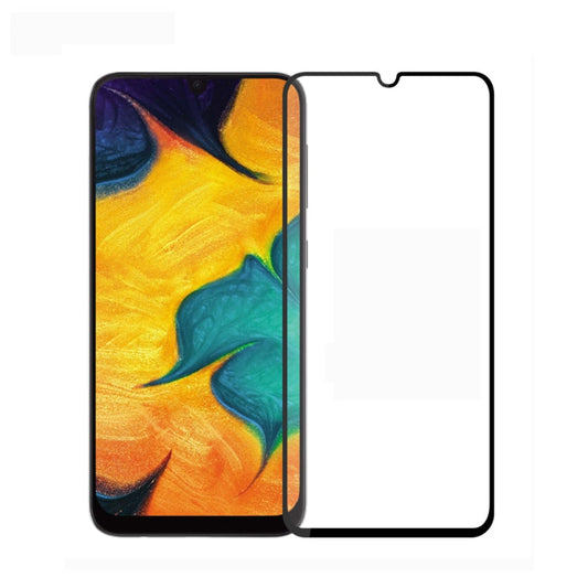 Film en verre trempé MOFI 9H 2.5D plein écran pour Galaxy A40 (noir)