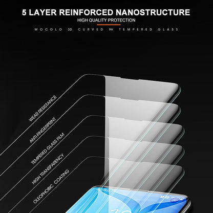 mocolo 9H 3D Full Screen UV Screen Film for Galaxy S10+, Support Fingerprint Unlock