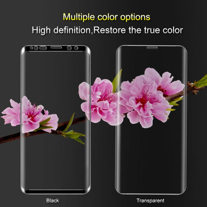 IMAK 9H 3D Curved Surface Full Screen Tempered Glass Film for Galaxy S9+ (Black)