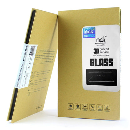 IMAK 9H 3D Curved Surface Full Screen Tempered Glass Film for Galaxy S9+ (Black)